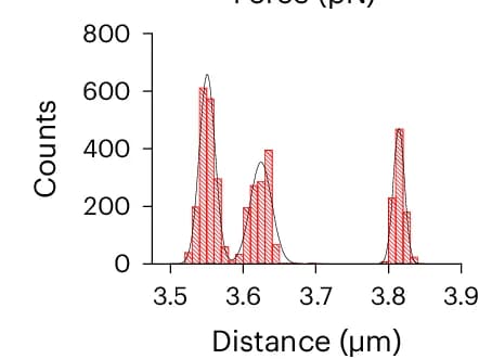 Open access visualization of Histogram, Line Plot, Density Plot, Sampling Frequency, Inter-Bead Distance
