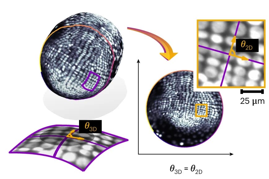 Open access visualization of Illustration, Tissue Cartography, Cell Orientation, Dimensional Reduction