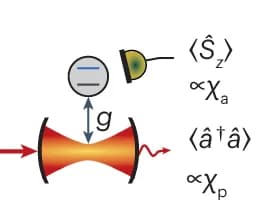 Open access visualization of Illustration, Workflow, Atomic Susceptibilities, Photonic Susceptibilities, Cavity Transmission