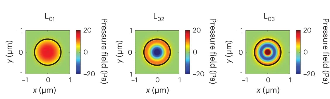 Open access visualization of Heatmap, Numerical Simulations, Acoustic Modes, Pressure