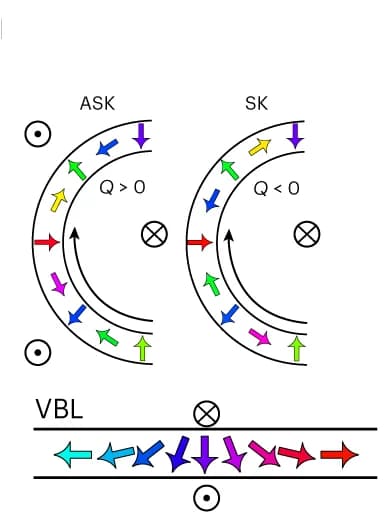 Open access visualization of Illustration, Magnetization, Soliton Boundary, SKs