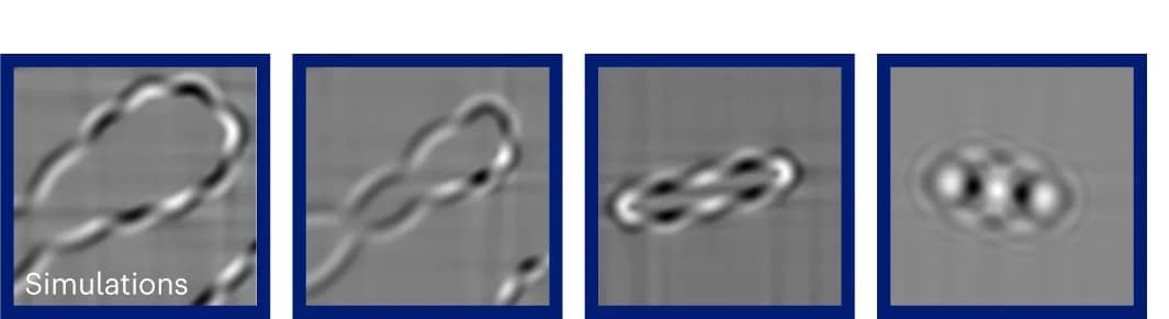 Open access visualization of Microscopy, LTEM Images, Co/Ni Multilayers, Q = -5 SK, Simulation