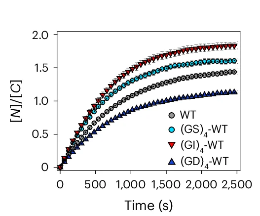Open access visualization of Line Plot, Error Bars, Time Courses, Nucleus-to-Cytoplasm Localization, Protein Construct