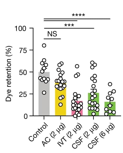 Open access visualization of Bar Plot, Scatter Plot, Error Bars, VEGFC, AC Injection
