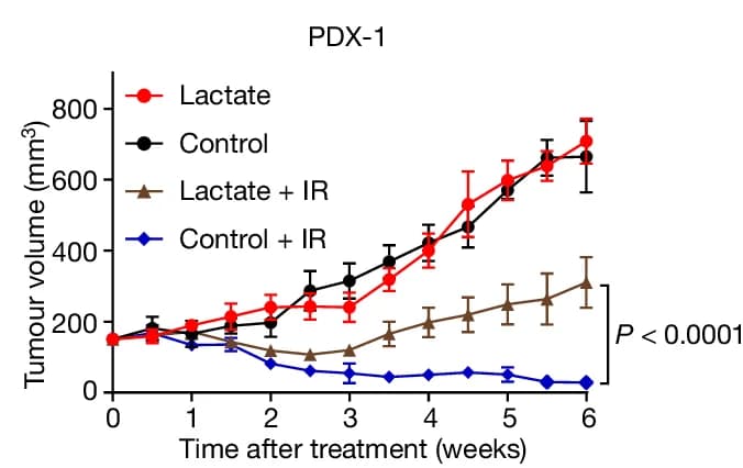 Open access visualization of Line Plot, Error Bars, Tumor Growth, PDX-1, NSG Mice