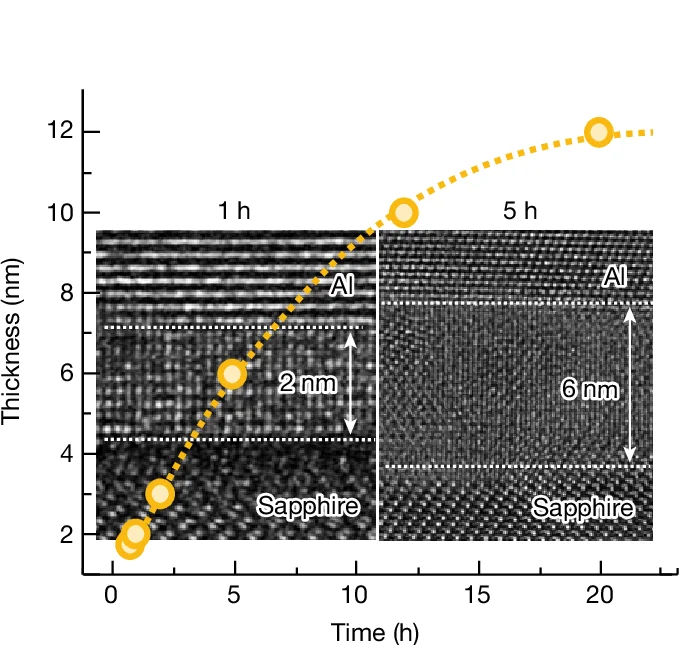Open access visualization of Line Plot, Photo, Microscopy, Exposure Time, Oxygen-Deficient Environment