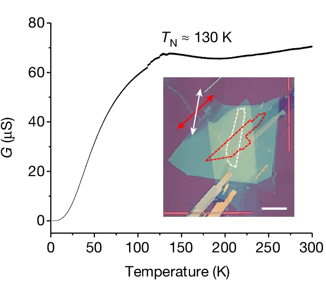 Open access visualization of Line Plot, Microscopy, Conductance, Temperature, Zero Field