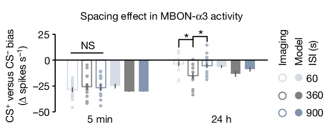 Open access visualization of Bar Plot, Error Bars, Scatter Plot, Plasticity, ISI