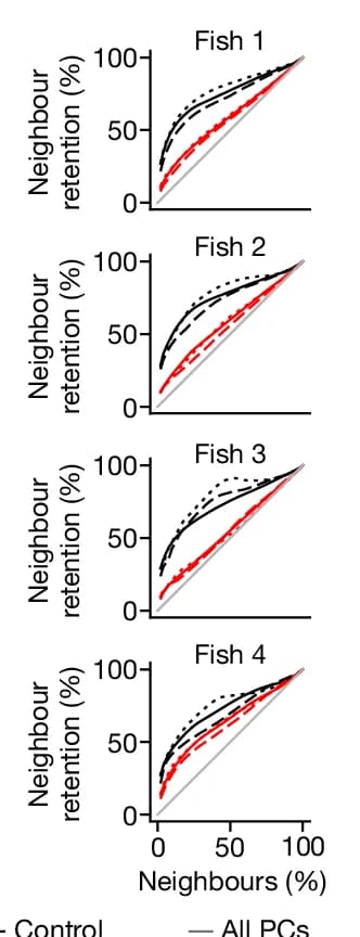 Open access visualization of Line Plot, Neighbourhood Relationships, Telencephalic PCs, Neurons, Place Field
