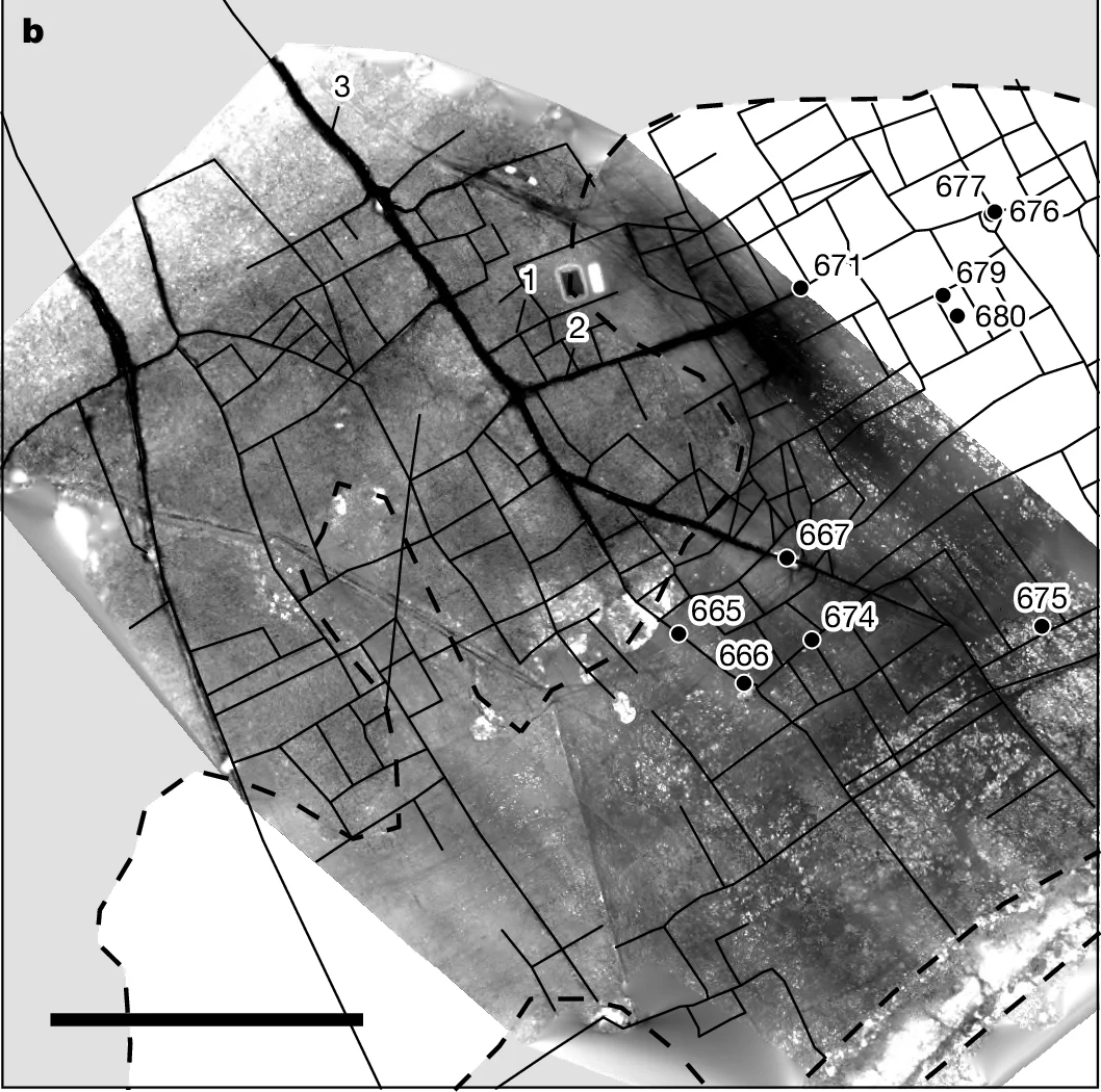 Open access visualization of Image, Line Plot, Aerial View, Overlay, Map