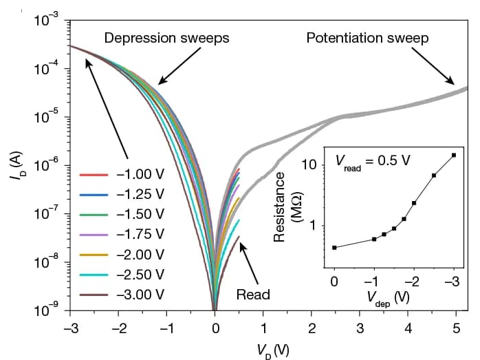 Open access visualization of Line Plot, Synaptic Update, Conductance, Resistance