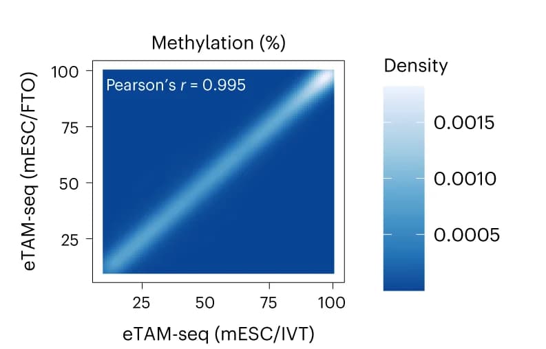 Open access visualization of Heatmap, Methylation Levels, eTAM-seq