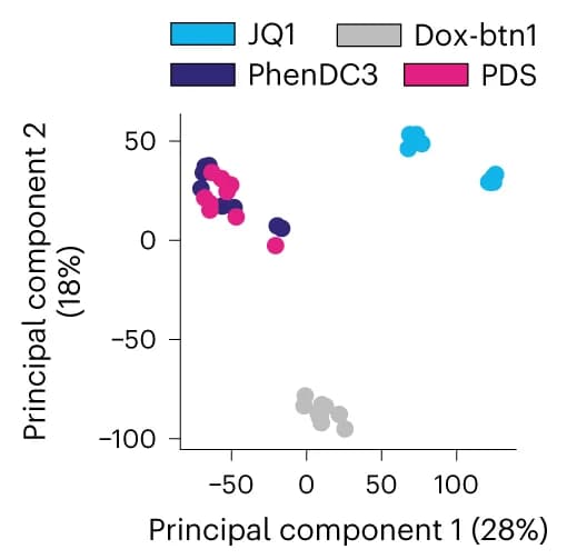 Open access visualization of Scatter Plot, PCA, PCA Analysis, Binding Profiles, Small Molecules