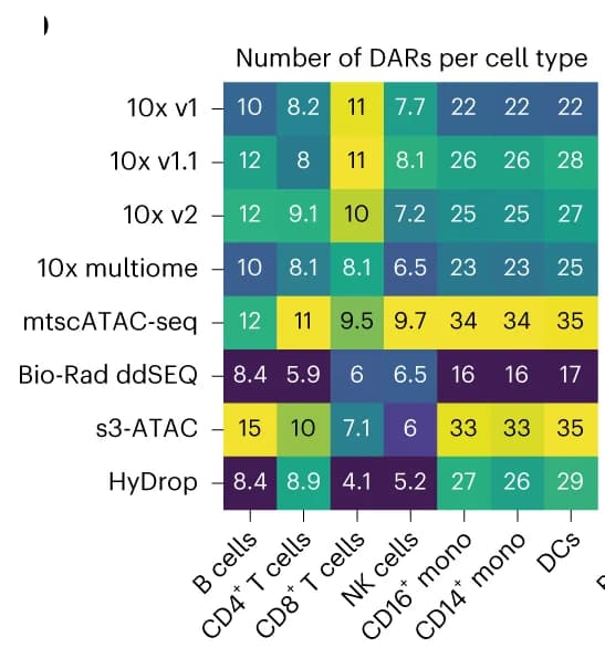 Open access visualization of Heatmap, Differentially Accessible Regions, Cell Types, Monocytes