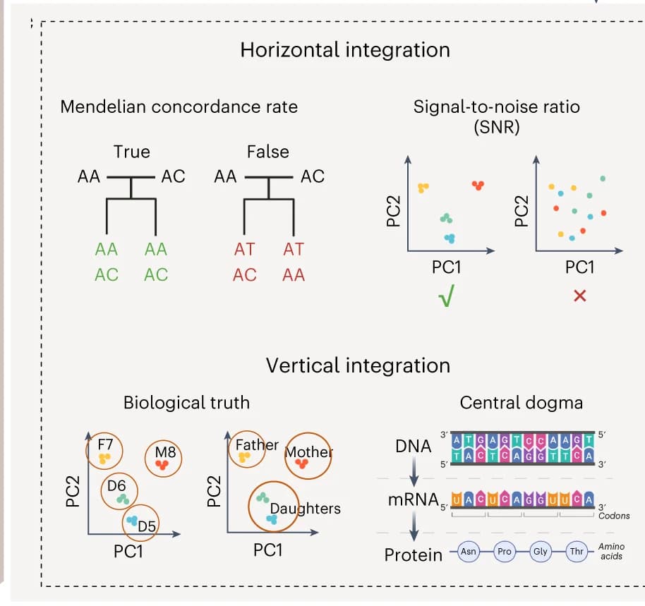 Open access visualization of Scatter Plot, Workflow, Illustration, QC Metrics, Horizontal Integration