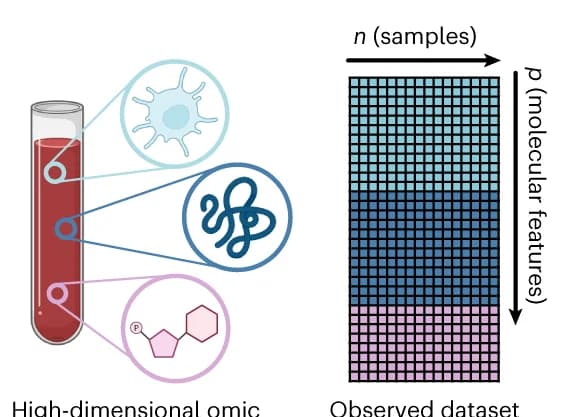 Open access visualization of Illustration, Workflow, Dataset, Molecular Features, Samples