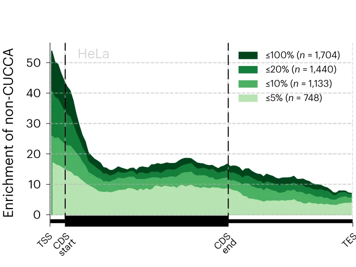 Open access visualization of Line Plot, Density Plot, m5C Sites, 5' End, 3' End