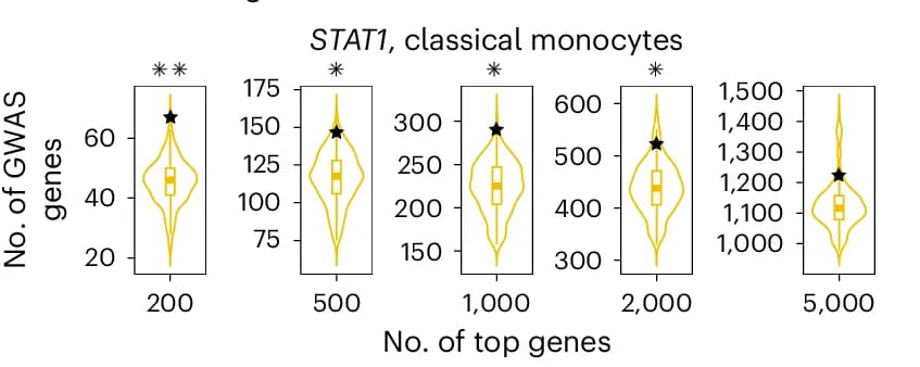 Open access visualization of Violin Plot, Box Plot, GWAS, IBD, Genes