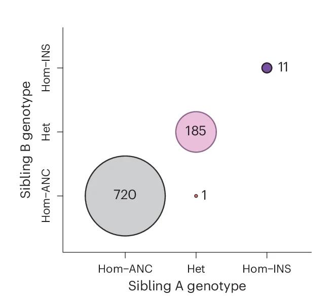 Open access visualization of Bubble Plot, Genotype Concordance, Sibling Pairs, ASIP Haplotypes, IBD2