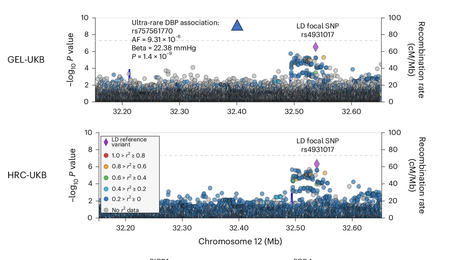 Open access visualization of Manhattan Plot, Scatter Plot, Line Plot, LocusZoom Plot, Ultra-Rare-Variant Association
