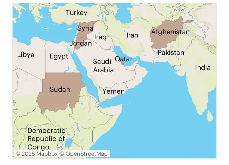 Open access visualization of Geo Map, Study Cohort, Geographic Location