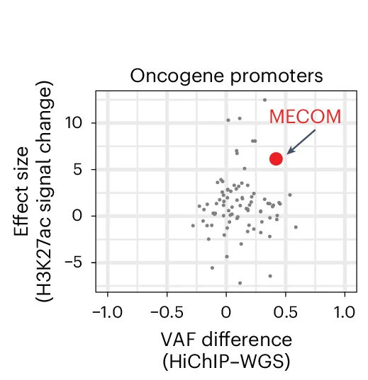 Open access visualization of Scatter Plot, Volcano Plot, Oncogene Promoter, HiChIP, WGS