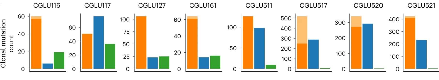 Open access visualization of Bar Plot, Stacked Bar Plot, NSCLC Tumors, ICB Therapy, Whole Exome Sequencing