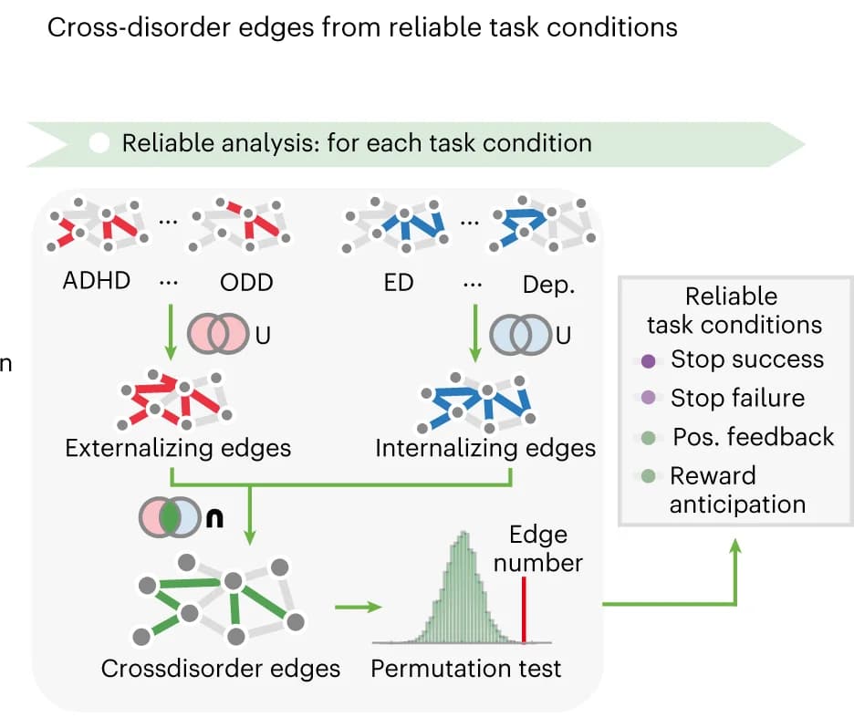 Open access visualization of Workflow, Network, Histogram, Venn Diagram, Crossdisorder Edges