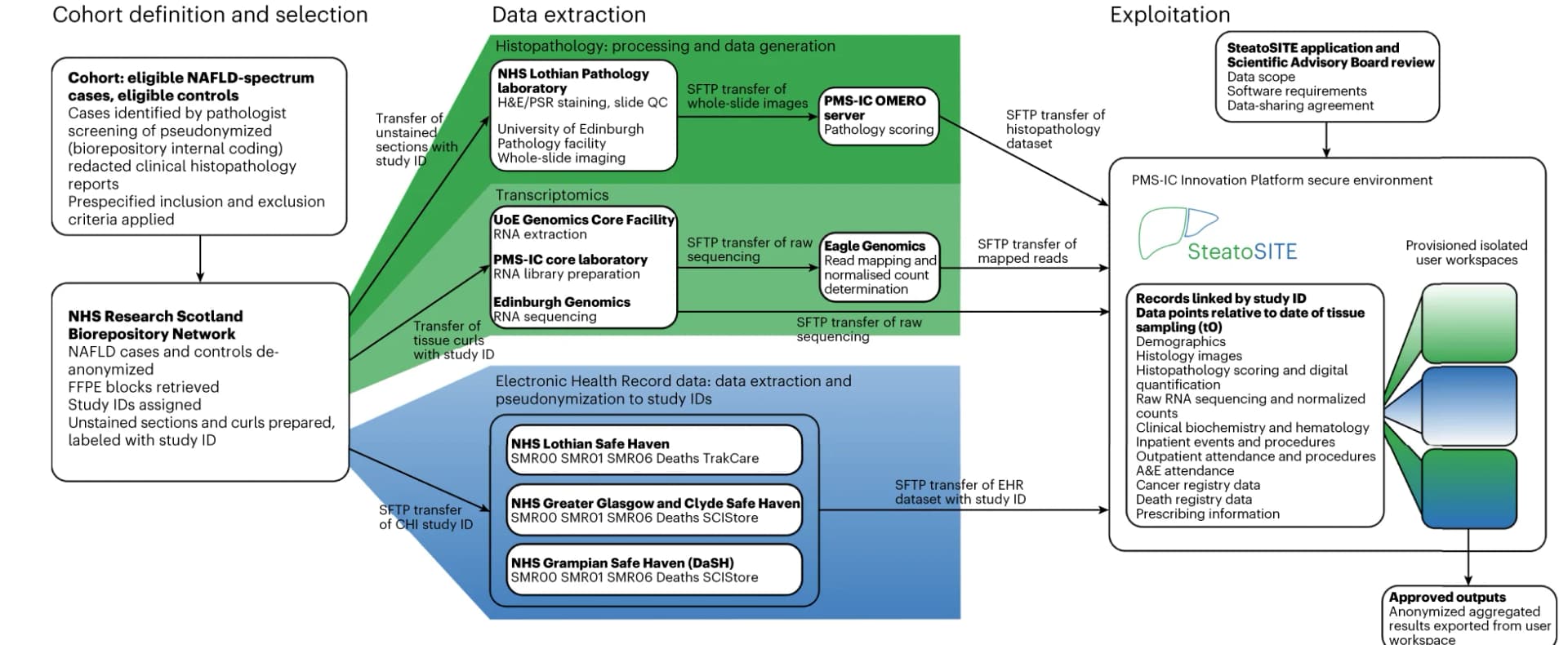 Open access visualization of Workflow, Flowchart, Data Commons