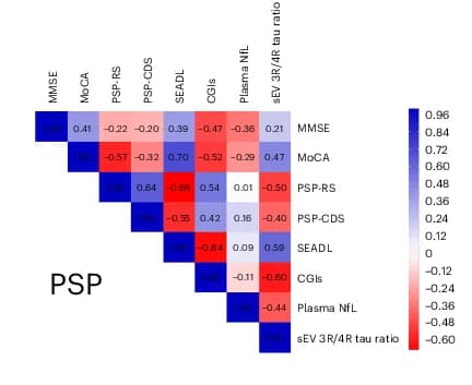Open access visualization of Heatmap, Correlation matrix, Two-tailed Spearman correlation, Heat map, PSP