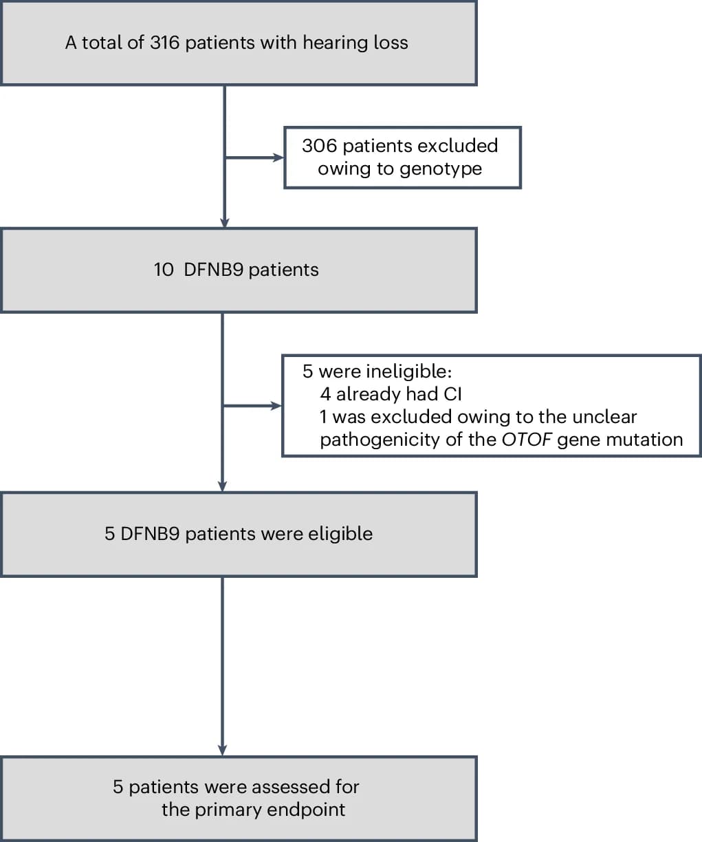 Open access visualization of Workflow, Flowchart, Illustration, Gene Therapy, Cochlear Implant