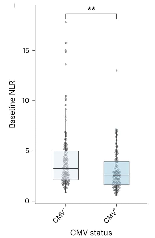 Open access visualization of Box Plot, Scatter Plot, Raincloud Plot, CD25+ FOXP3+ CD4+ T Cells, CMV