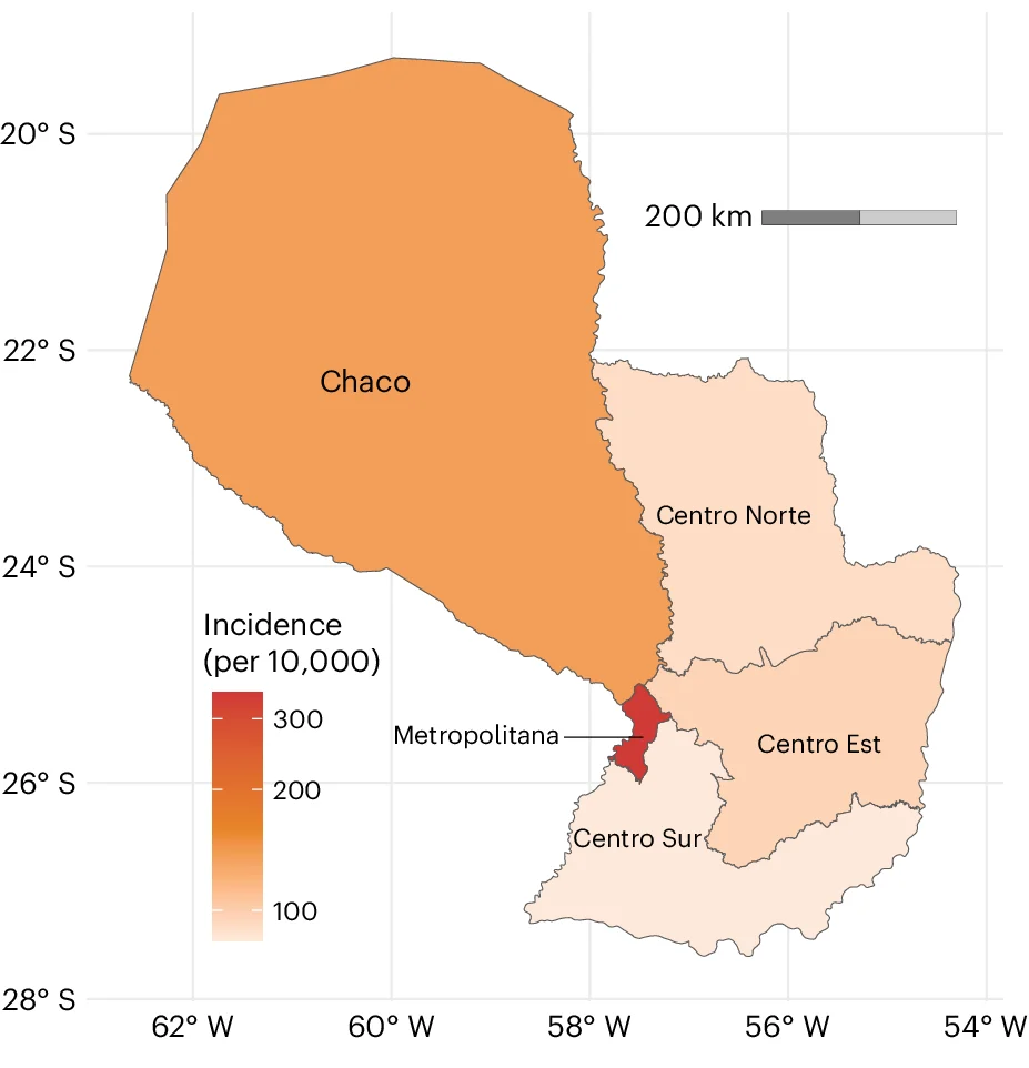 Open access visualization of Geo Map, Incidence, Subregions, Map