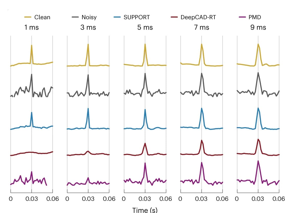 Open access visualization of Line Plot, Fluorescence Traces, Single Cell, Spiking Event, Baseline Correction