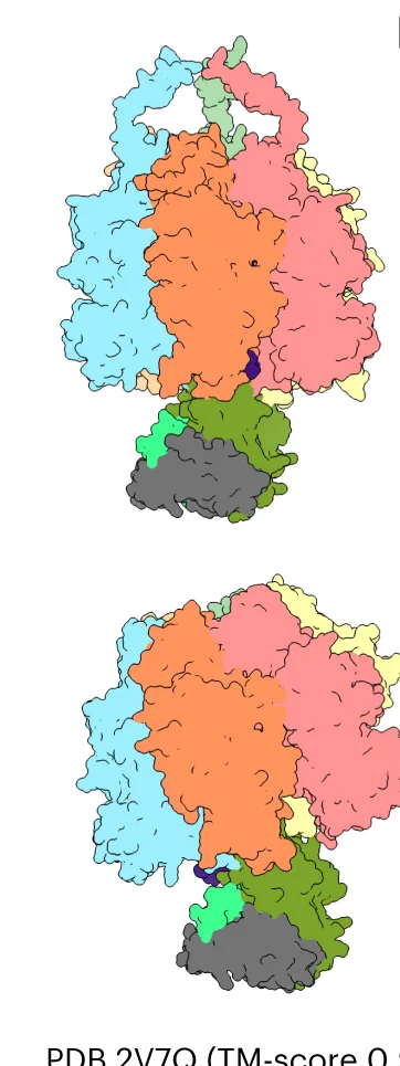 Open access visualization of Protein Structure, F1-ATPase, X-ray Structure, CombFold, Amino Acids