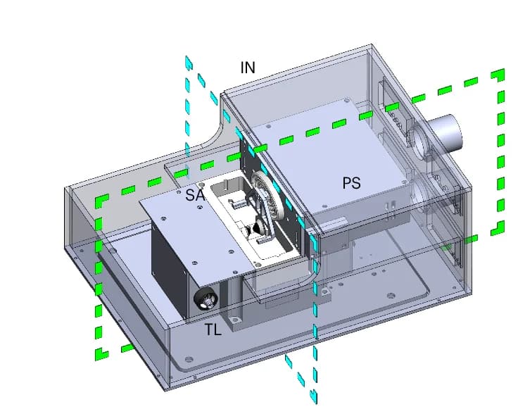 Open access visualization of 3D Plot, Light-Sheet Microscope, Incubator, Sample Mounting, Transmitted Light