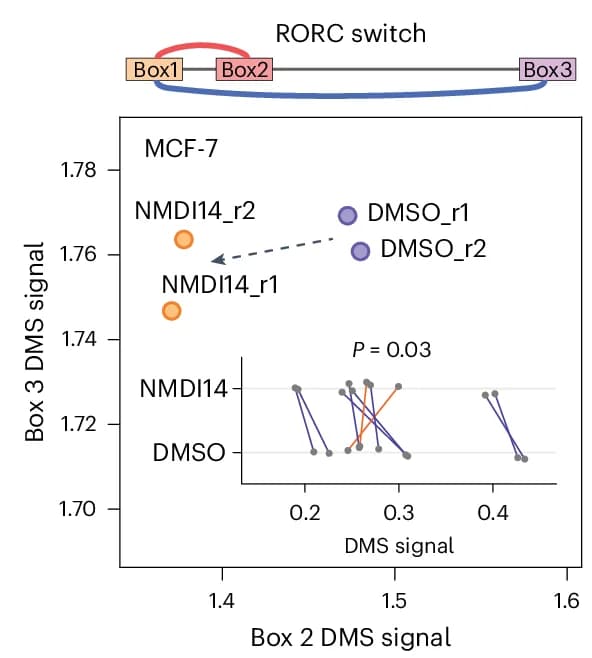 Open access visualization of Scatter Plot, Line Plot, NMDI14, Accessibility, RORC Element