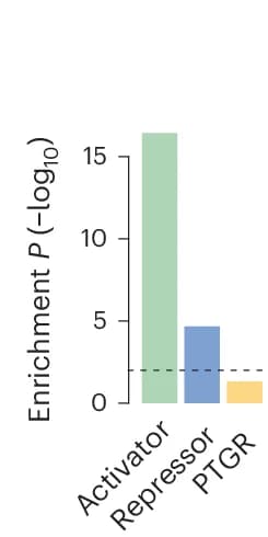 Open access visualization of Bar Plot, Screen Hits, Oncogenic Fusions, Genes