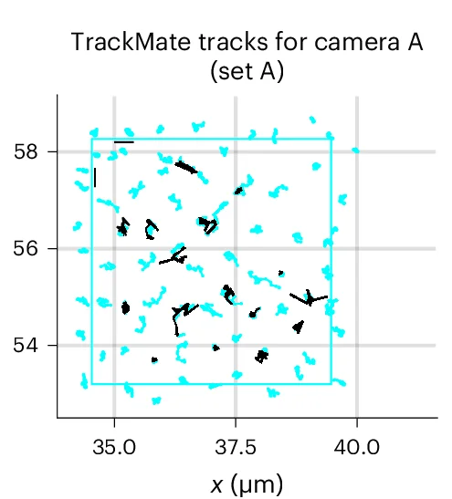 Open access visualization of Scatter Plot, BNP-Track, TrackMate, Localization Quality, Tracking