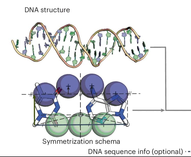 Open access visualization of Protein Structure, Chemical Structure, Symmetrization Schema, DNA Structure, Sym-helix