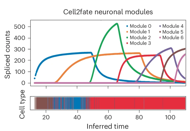 Open access visualization of Line Plot, Spliced Counts