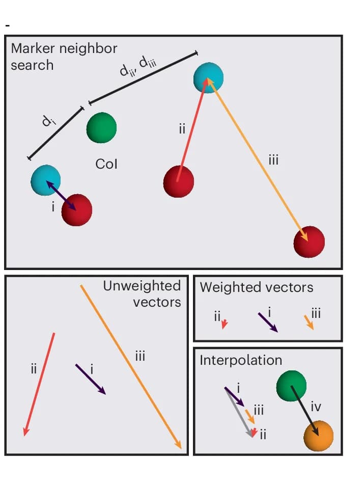 Open access visualization of Workflow, Illustration, CoI, Mocap Marker, Flow Vector