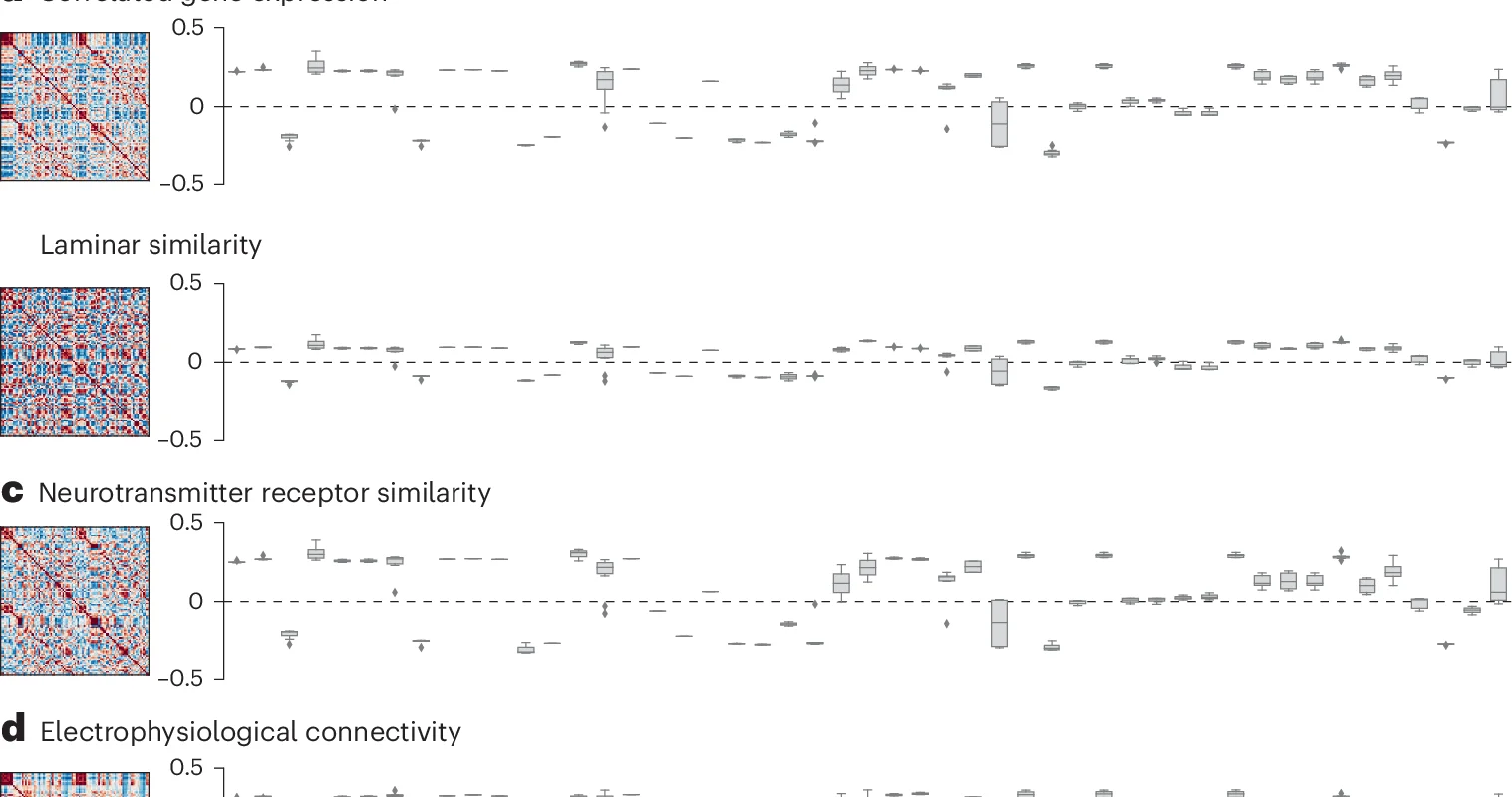Open access visualization of Heatmap, Box Plot, Laminar Similarity, Histological Intensity Profile, Cortical Layers