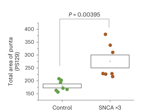 Open access visualization of Box Plot, Scatter Plot, hiPSC, Neurons, Parkinson's Disease