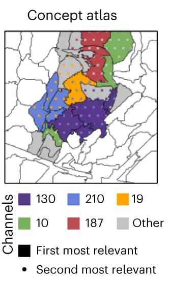Open access visualization of Geo Map, Concept Atlas, Super-Pixels, CRP, Image