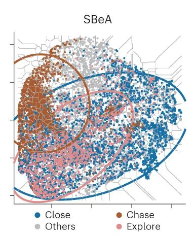Open access visualization of Scatter Plot, UMAP, SBeA, PAIR-R24M Dataset, Social Classes