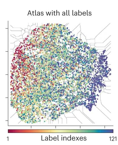 Open access visualization of Scatter Plot, SBeA, Class Labels, PAIR-R24M Dataset, Classes