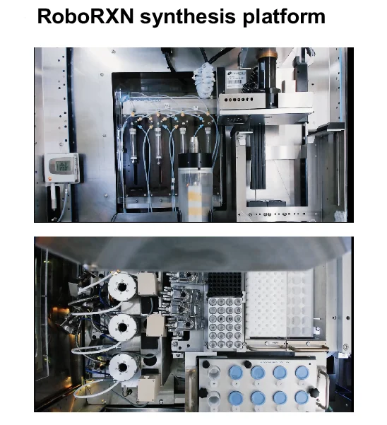 Open access visualization of Photo, IBM Research, RoboRXN, Synthesis Platform