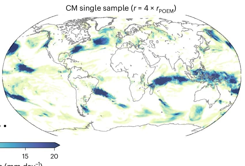 Open access visualization of Geo Map, CM Downscaling, Example Samples, Large-Scale Patterns, Small-Scale Patterns