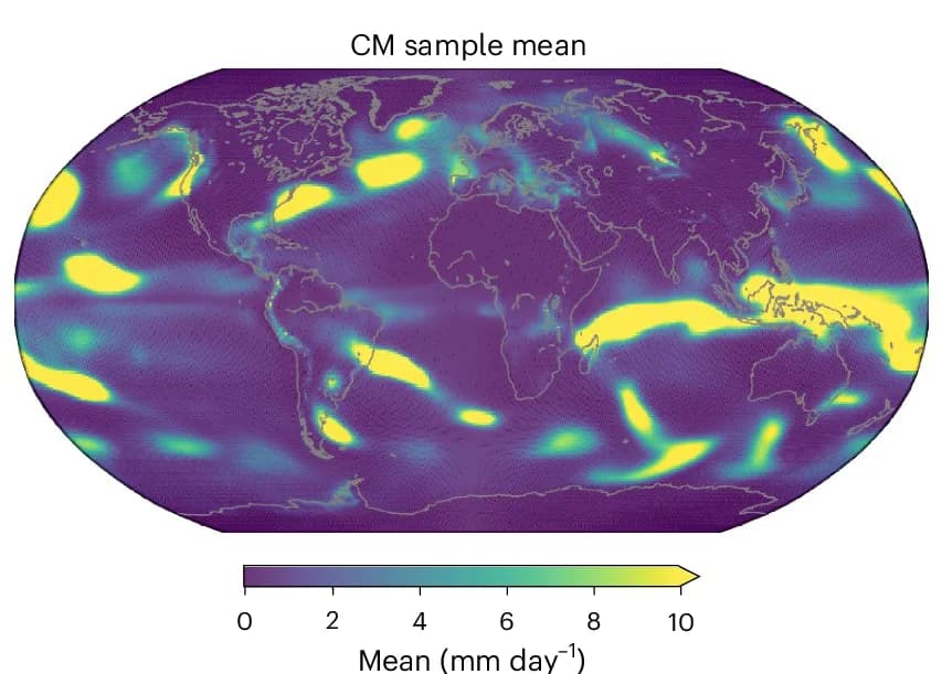 Open access visualization of Geo Map, Ensemble Mean, Samples